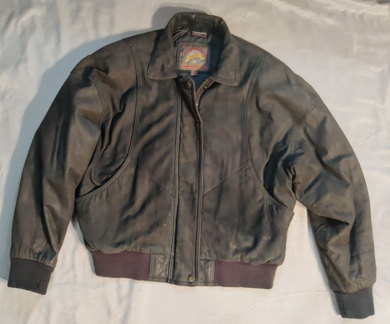 Wilson leather deals women's bomber jacket