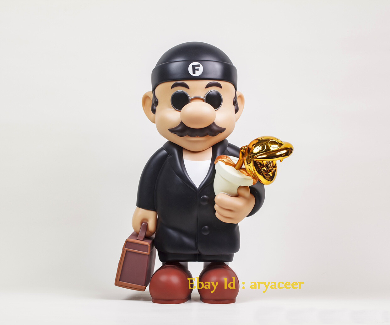 アートトイ  Fools paradise R フィギュア ZCWO X Fools Paradise Mario Tattoo Edation Red Vinyl Figure