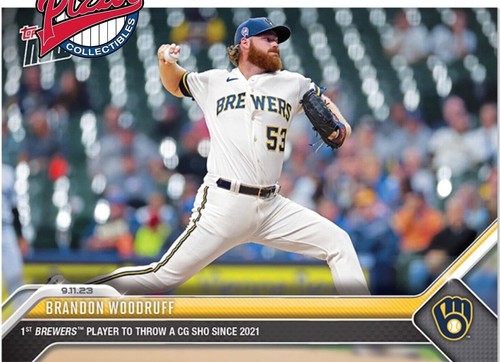 2023 Topps Now - Brandon Woodruff #853