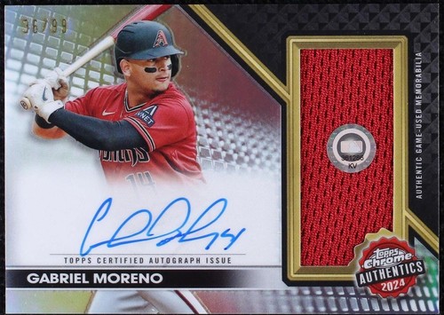2024 Topps Chrome - Gabriel Moreno #TCAA-GM