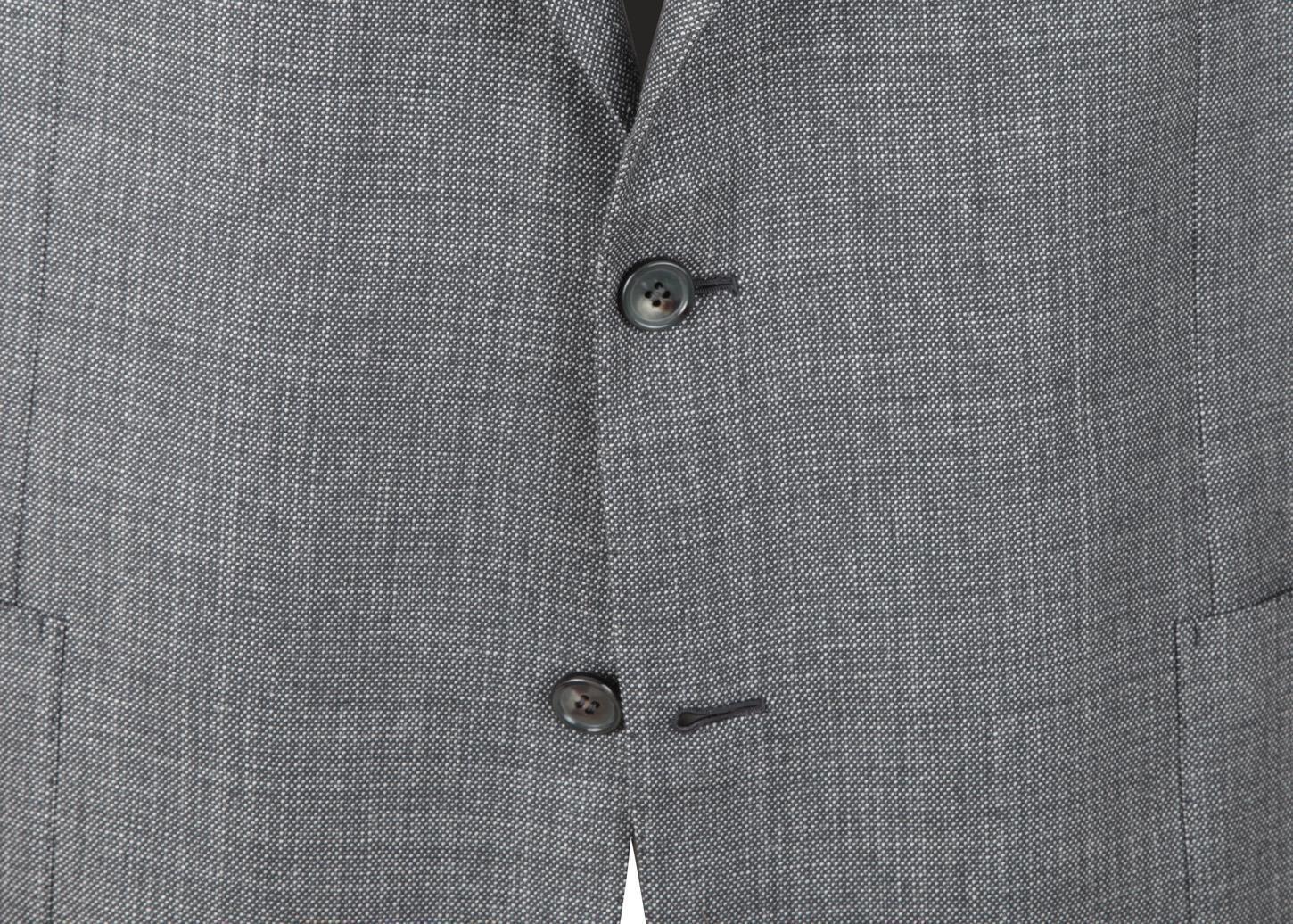 Pre-owned Brioni Men's Jacket Blazer Jackett Made Of Wool, Silk & Linen Size 4xl Us 50 In Gray