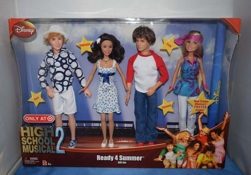 Disney Channel ‘High School Musical 2’ SET Dolls Target Mattel