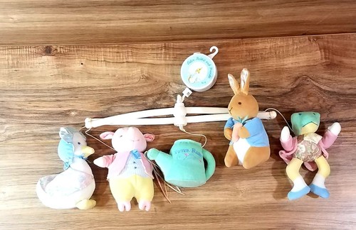 Peter Rabbit Eden Beatrix Potter Plush Mobile Musical Crib Baby Toy Peter Rabbit