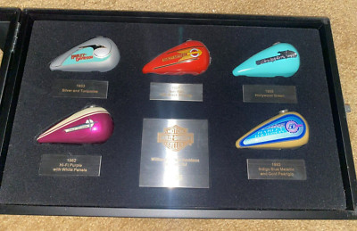 HARLEY DAVIDSON Mini Vintage Gas Tank Shadow Box Display 2005