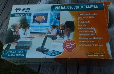 AVerMedia AVerVision 300 Portable Document Camera - Open Box - Never Used