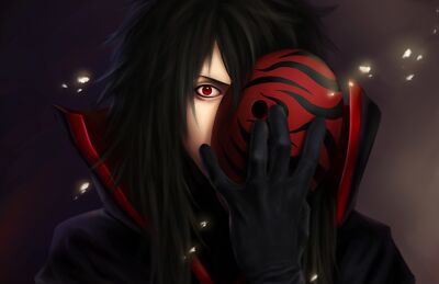 Anime uchiha madara naruto shippuden sharingan tobi mask Playmat Gaming Mat Desk