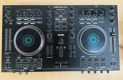Denon MC4000 2 Channel DJ Interface Serato Controller Mixer