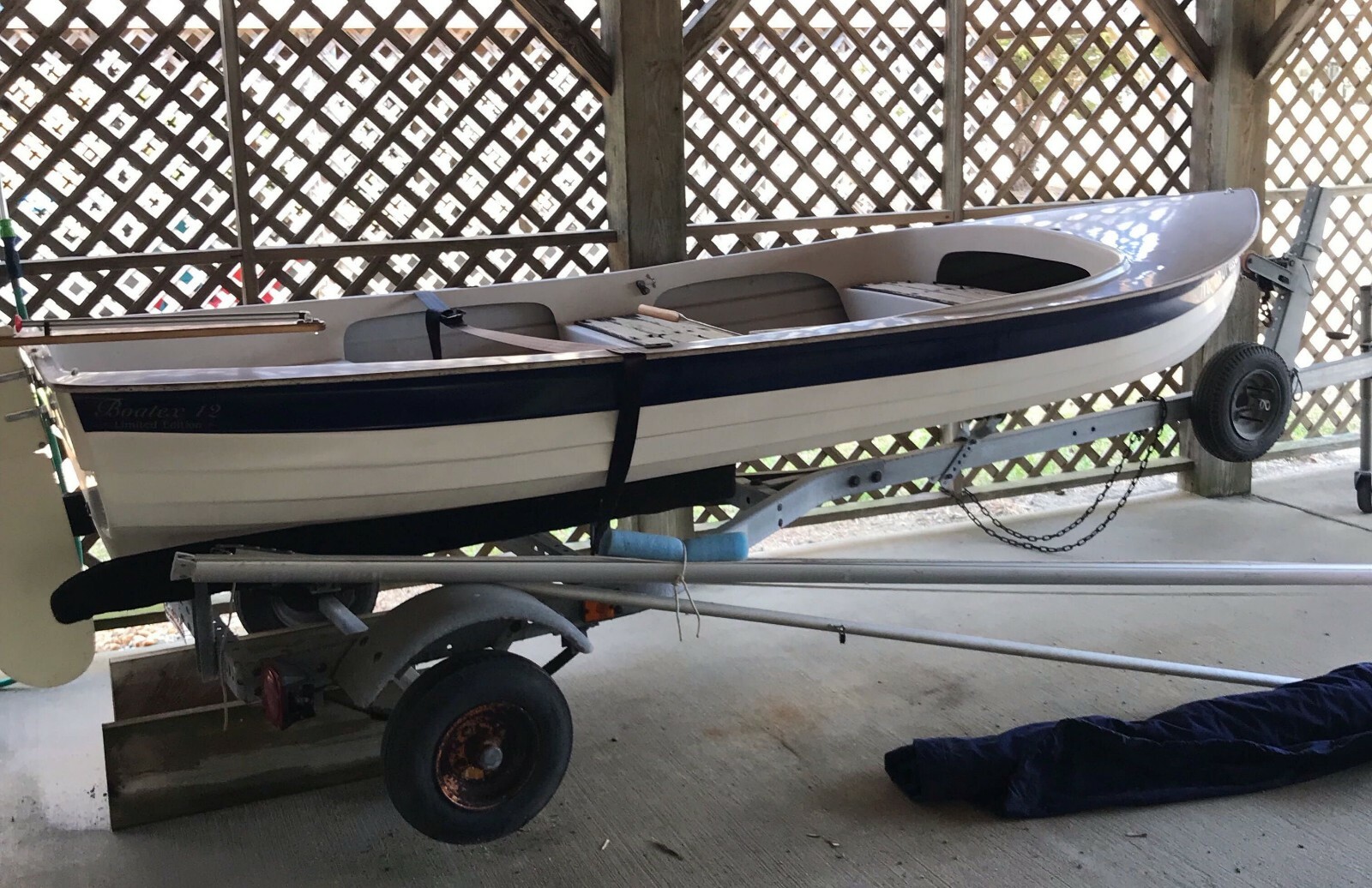 2000 Boatex Limited Edition 12' Sailboat & Trailer - North Carolina
