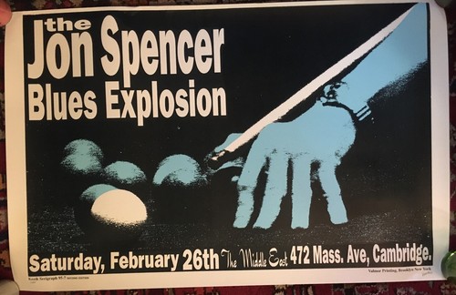 kozik Jon Spencer Blues Explosion ポスター kozik Jon Spencer Blues Explosion ポスター