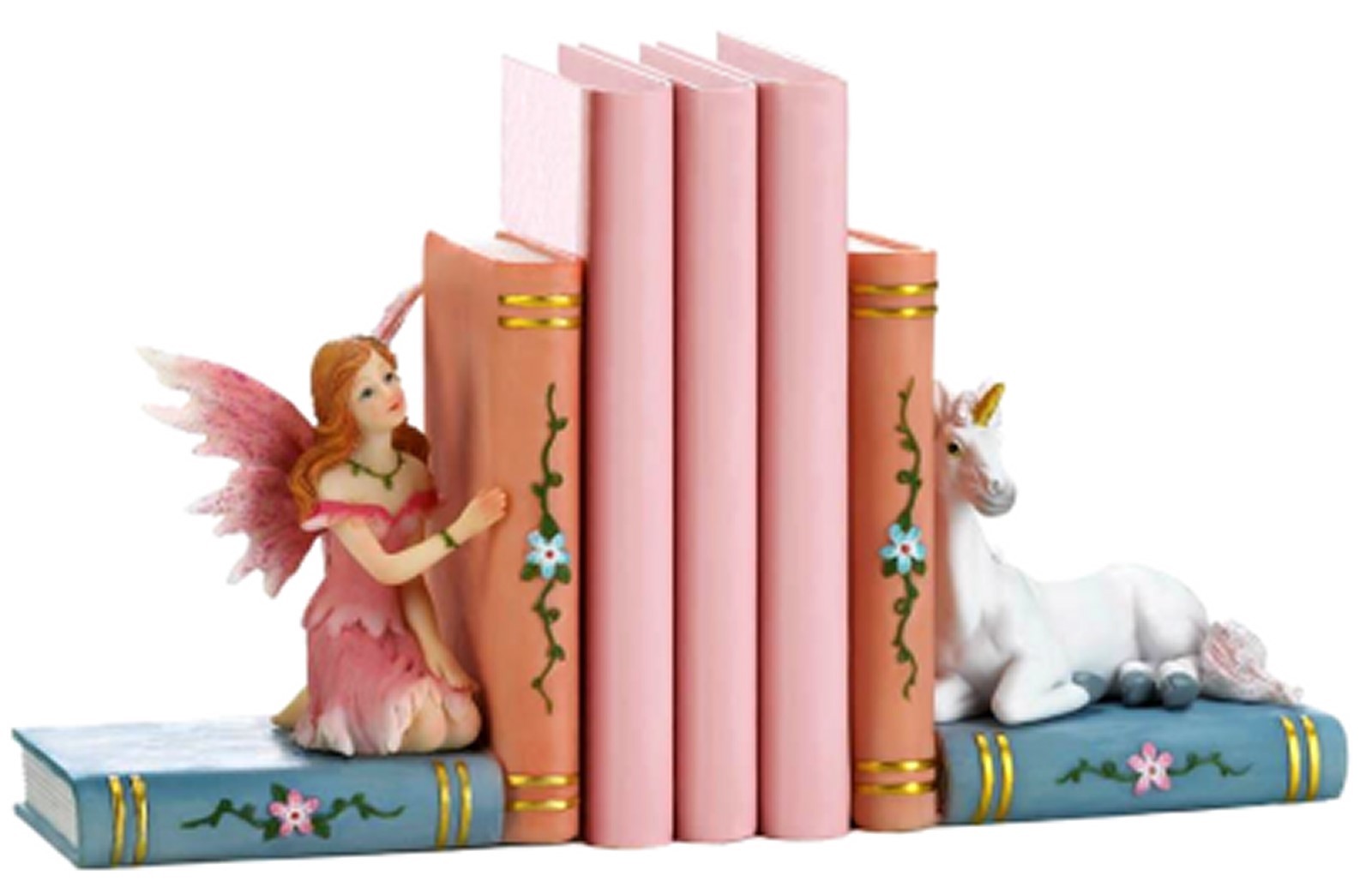 ENCHANTED FAIRY TALE BOOKENDS ** NIB