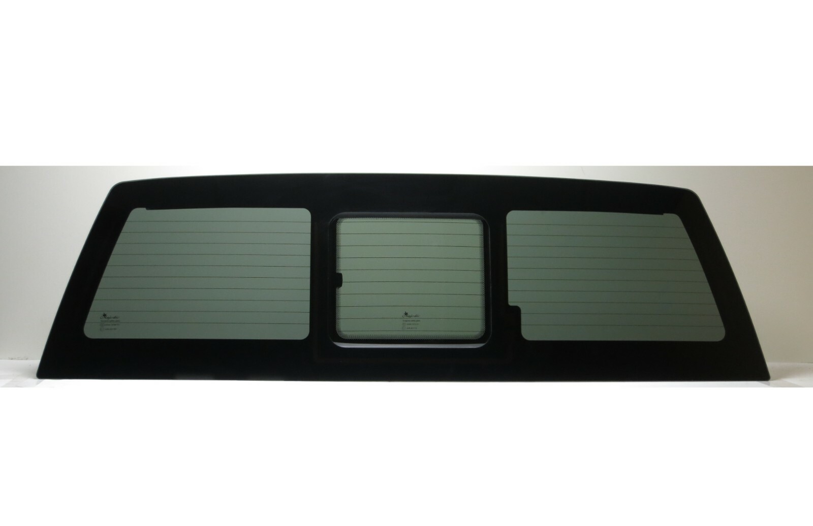 Fits 2015-2022 Ford F150 MANUAL Slider Dark Tinted (Flush Fit) Heated