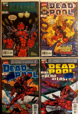 Deadpool Vol. 1 Lot: #15, 21, 23 & 25 1997 Series - Lot of 4 Dead Reckoning