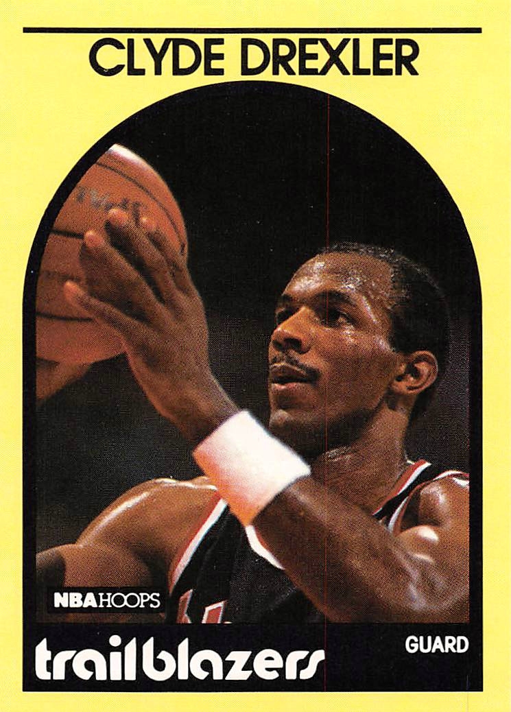 1989-90 CLYDE DREXLER - Hoops 