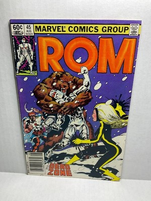 ROM Comic Book (Issue #45) Starshine's Spaceknight Armor (Bronze Age)