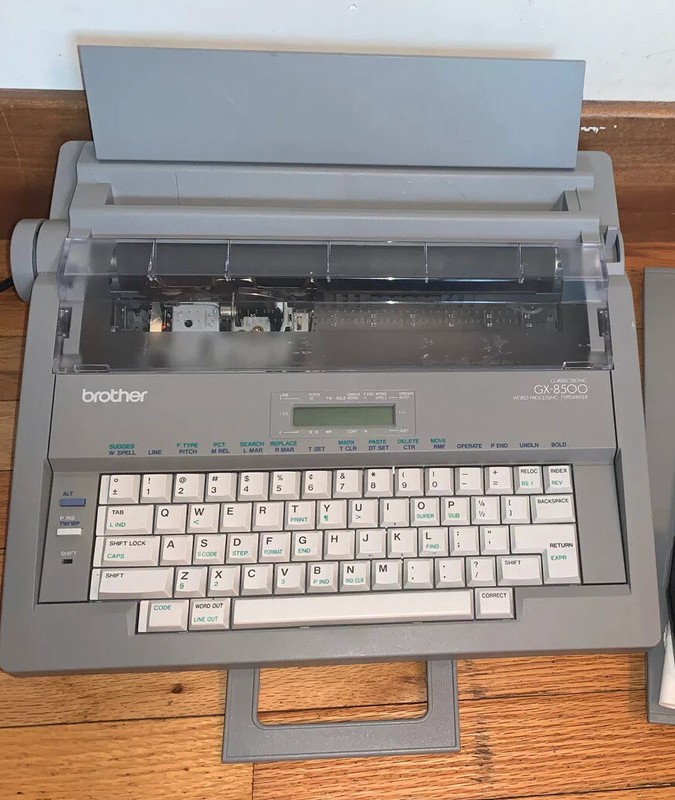 2003 Brother GX-8500 on the Typewriter Database