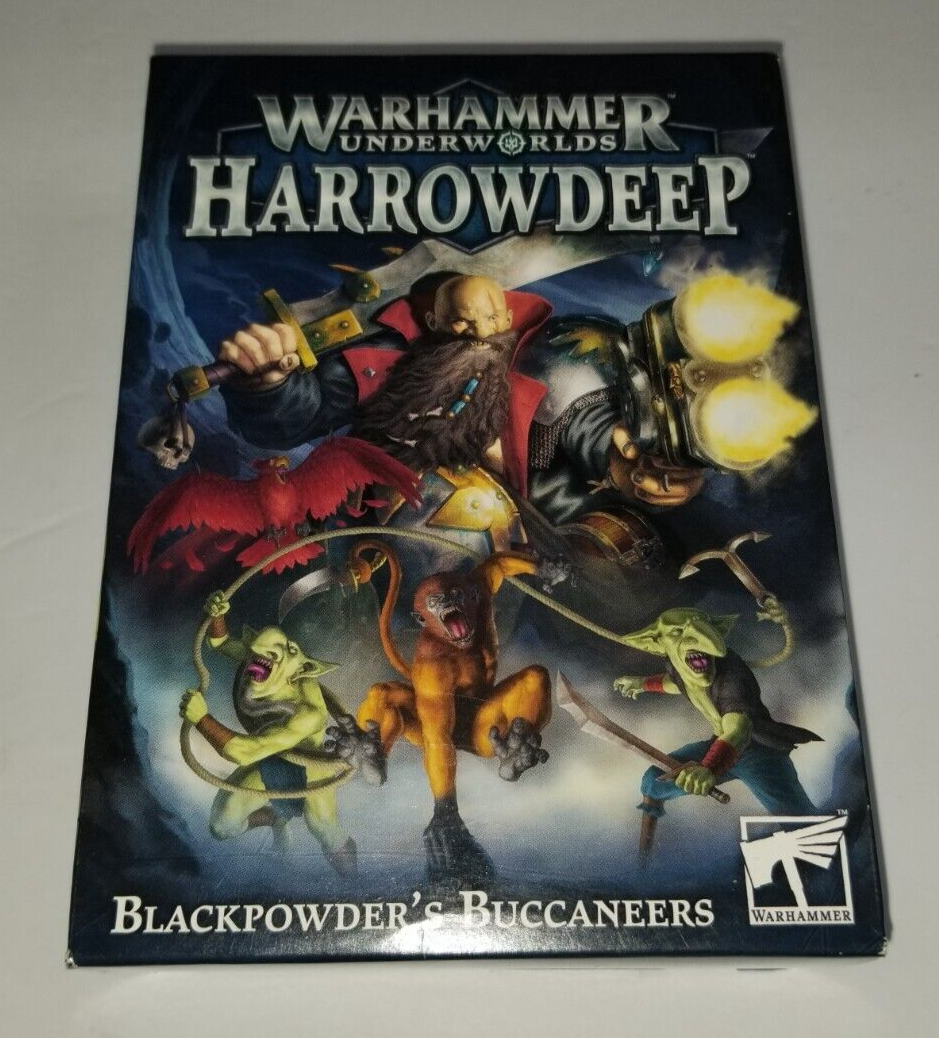 Warhammer Underworlds: Blackpowder s Buccaneers GAW95-19 Совершенно новый, ЗАПЕЧАТАННЫЙ