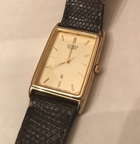 CITIZEN QUARTZ デイトジャスト風 稼働品 時計