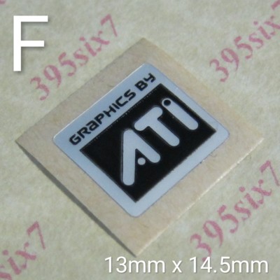 AMD ATI RADEON GRAPHICS STICKER