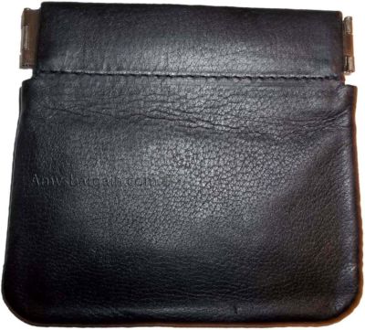 change purse genuine leather squeeze coin case change case coin wallet moneda bn