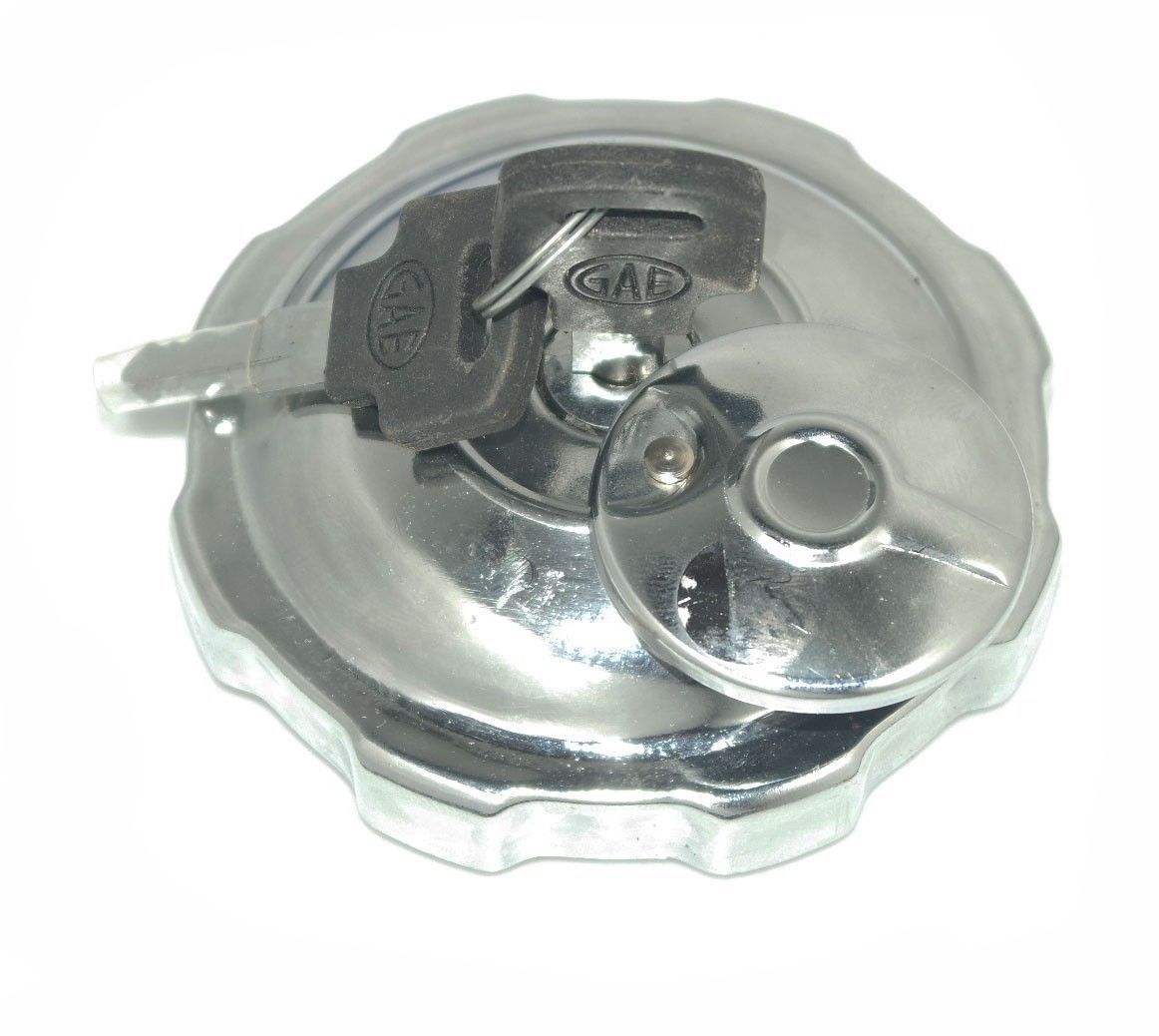 Chrome plated gasoline Lockable fuel tank cap for JAWA 250 350 353 