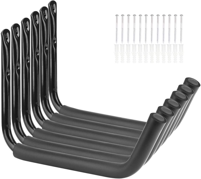 Rack 6 Pack Wall Mount Canoe Hangers