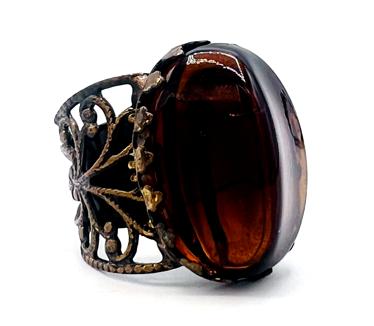 アクセサリー 80s agnes b. onyx natural stone ring 80s agnes b. onyx natural stone ring