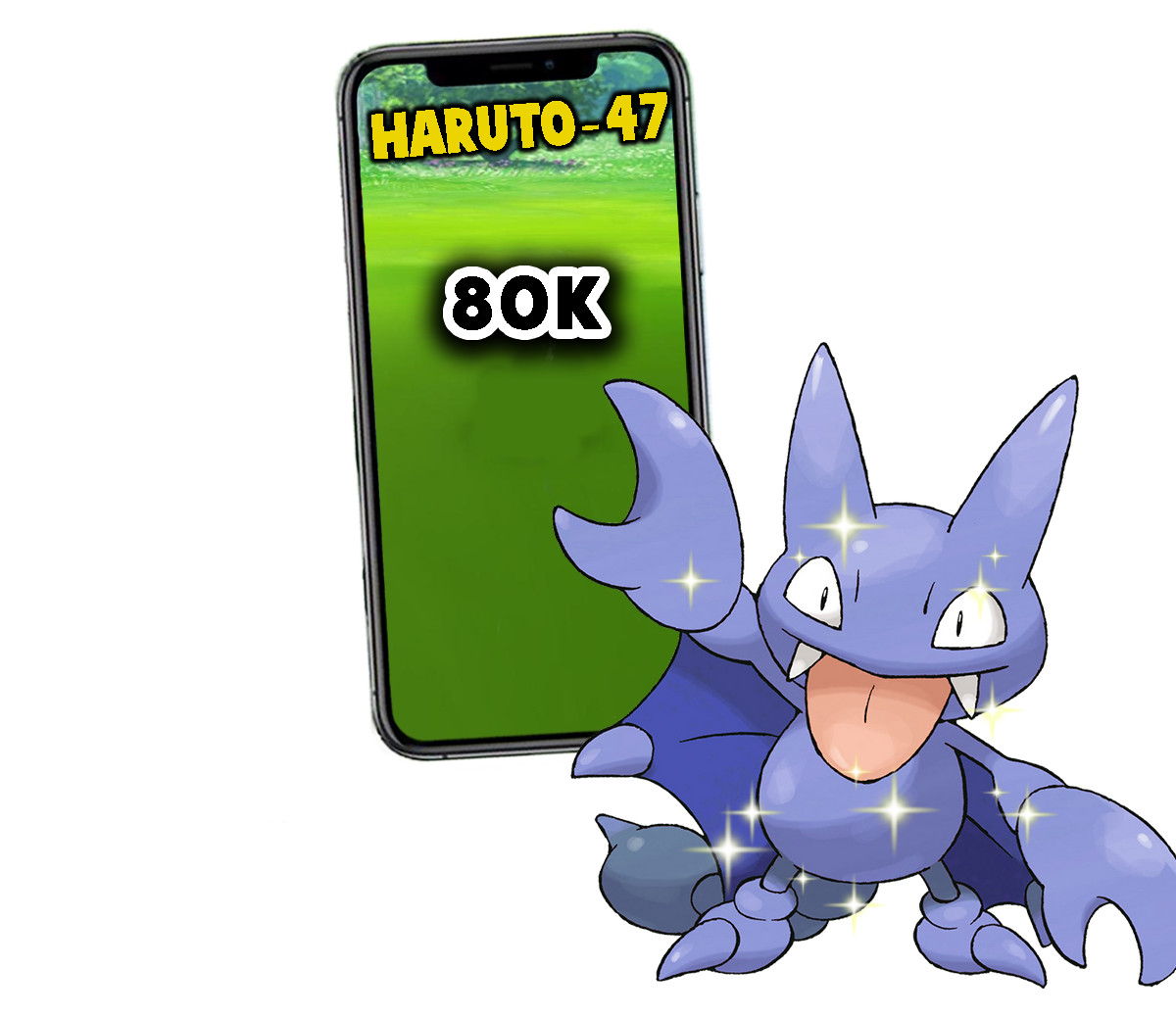 Pokemon Shiny Gligar mini P T C 60k