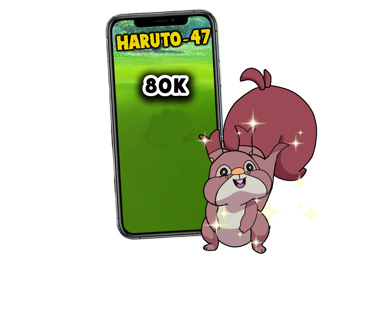 Pokemon Shiny Skwovet P T C 80k+