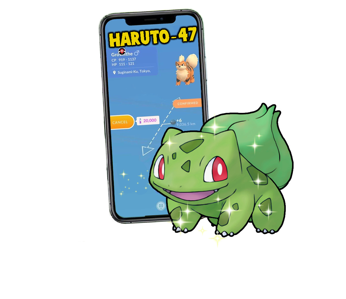 Pokemon Shiny Bulbasaur Trade 1M or Registered