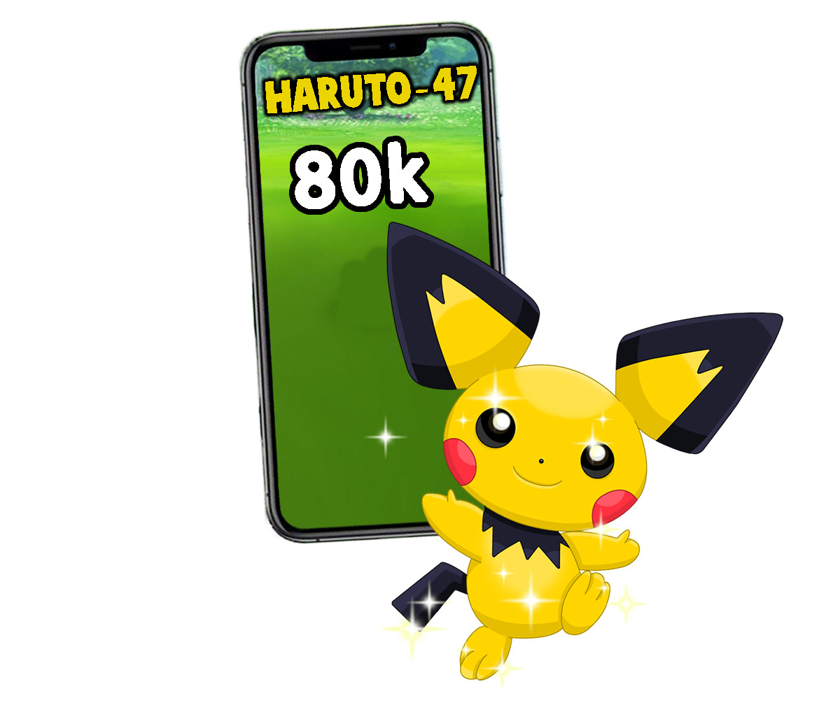 Pokemon Shiny Pichu Mini P T C 60k +