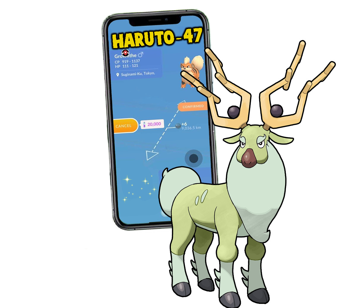 Pokemon Shiny Wyrdeer Trade 1M or Registered
