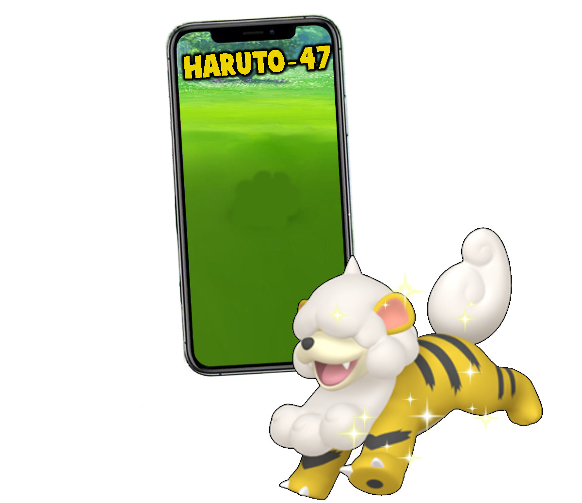 Pokemon Shiny Hisuian Growlithe Mini P T C 80k
