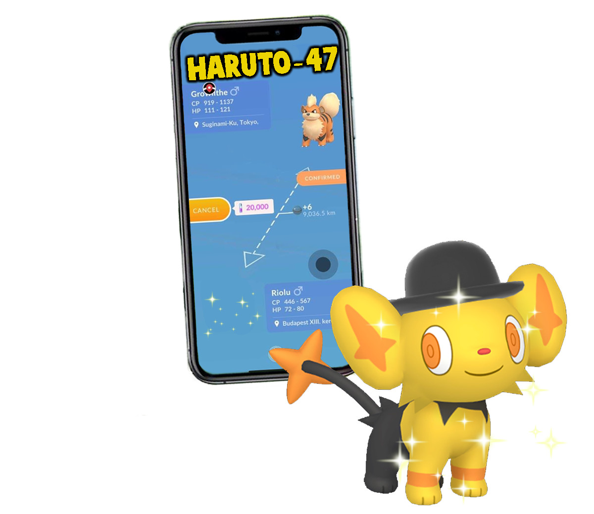 Pokemon Shiny Shinx Fashion Week Trade 1M or Registered