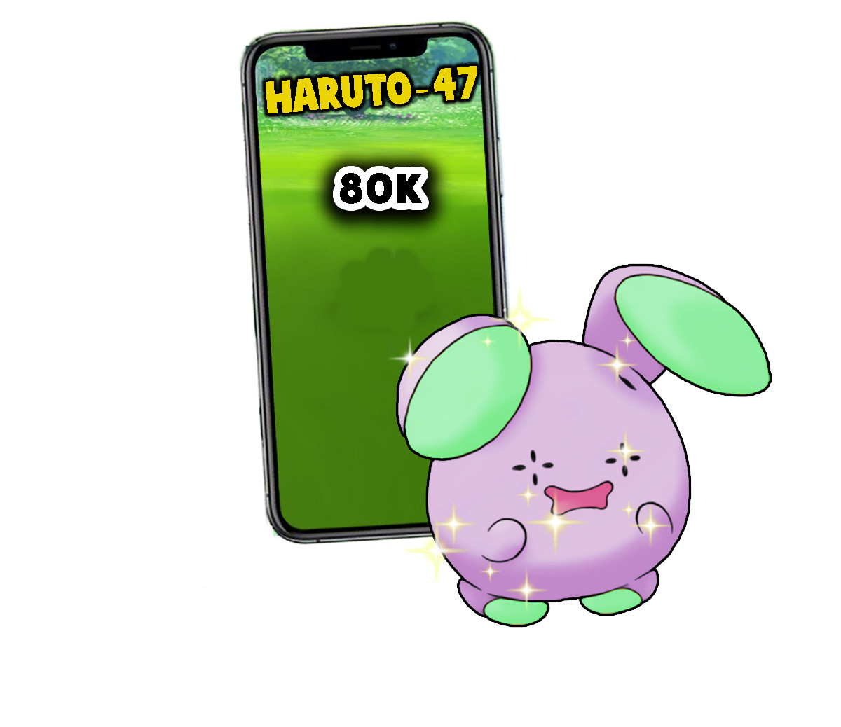 Pokemon Shiny Whismur Mini P T C 80k