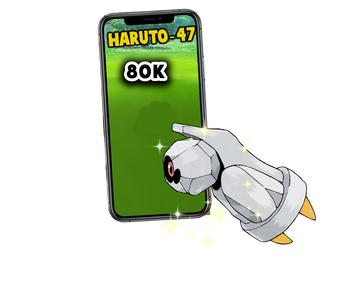 Pokemon Shiny Beldum Mini P T C 60k +  Fast Delivery