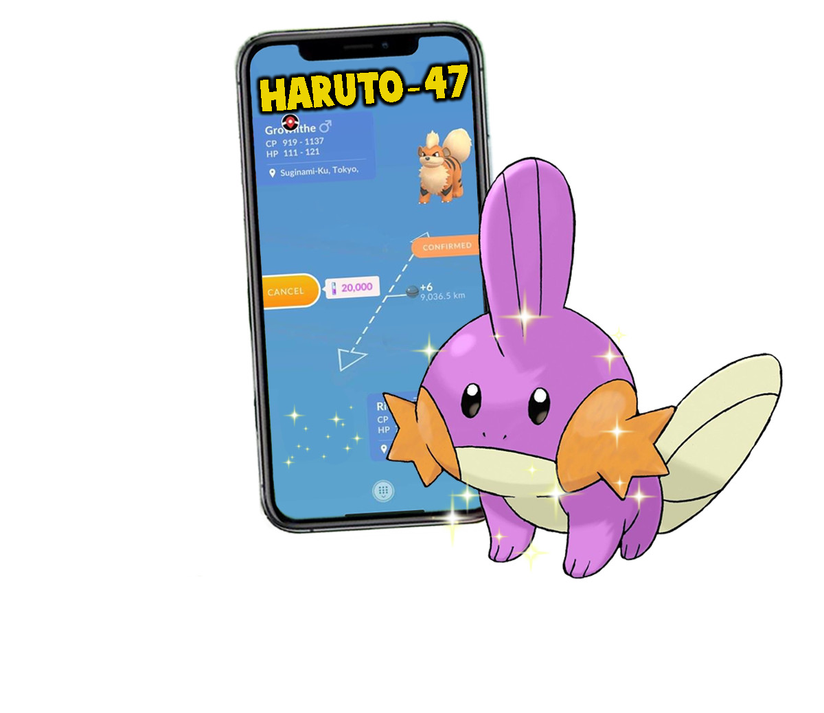 Pokemon Shiny Mudkip Trade 1M or Registered