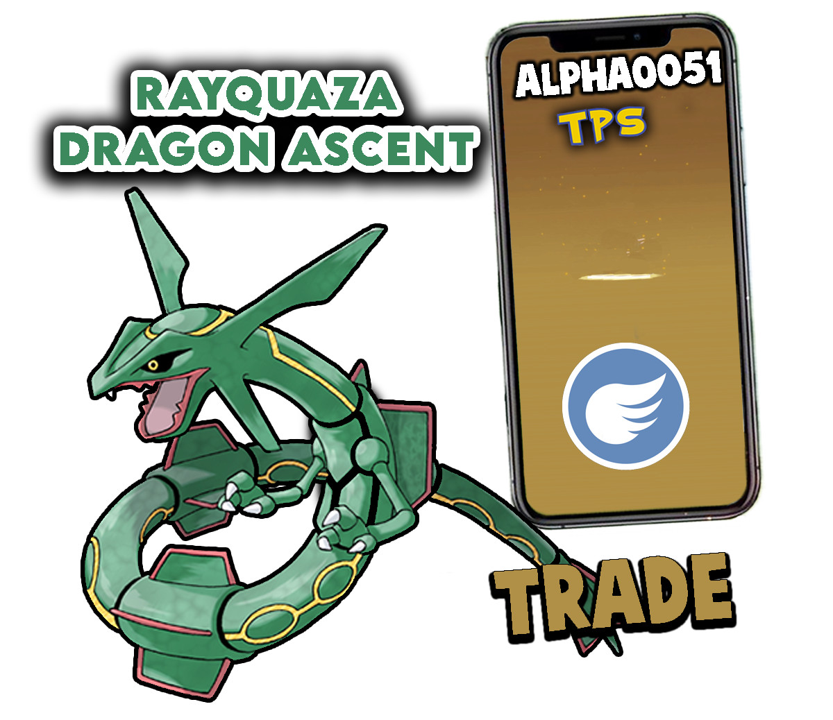 Pokemon Rayquaza With Dragon Ascent Registered, Ultrafriend