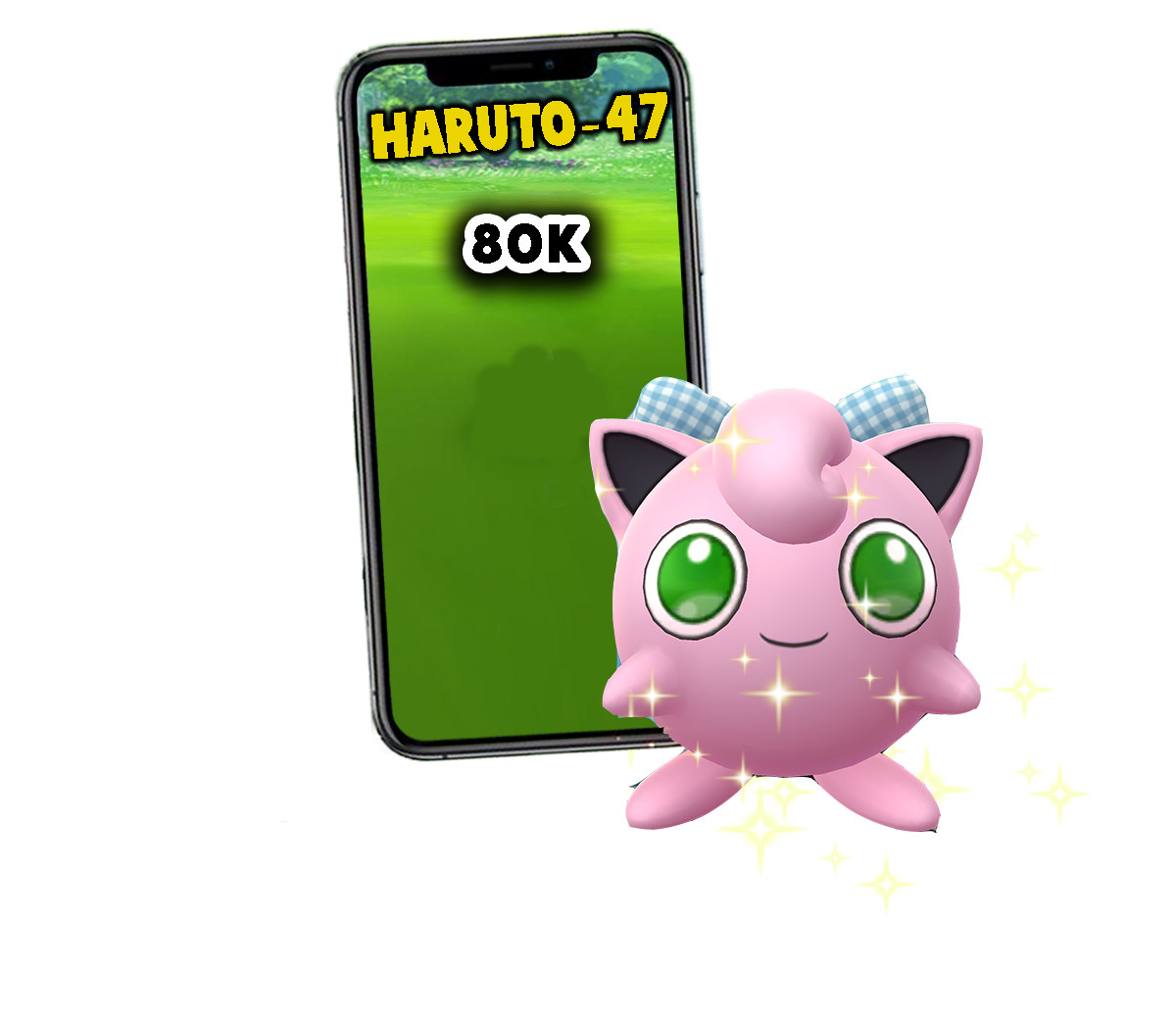 Pokemon Shiny Jigglypuff Ribbon mini P T C Fast Delivery