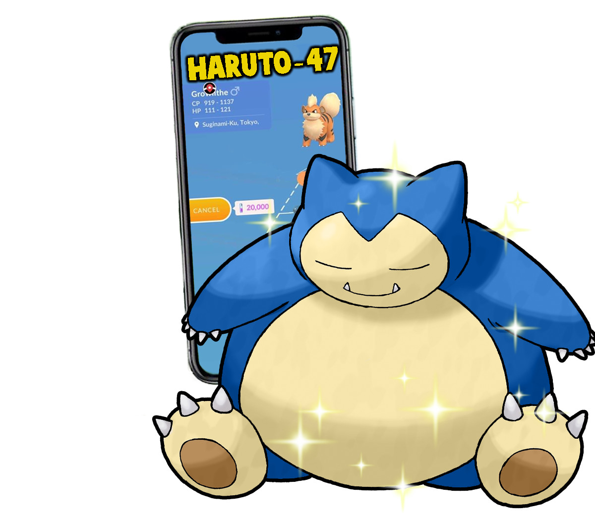 Pokemon Shiny Snorlax Trade 1M or Registered
