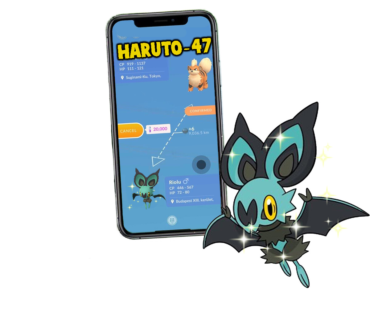 Pokemon Shiny Noibat Trade 1M or Registered