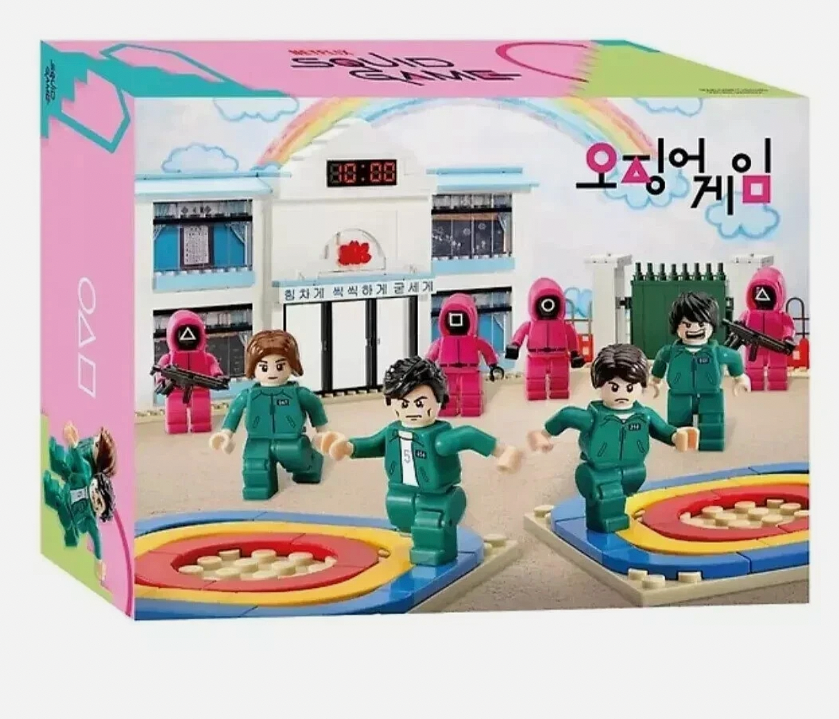 Oxford] Squid Game 2 Pack Building Block Set School Gate Six