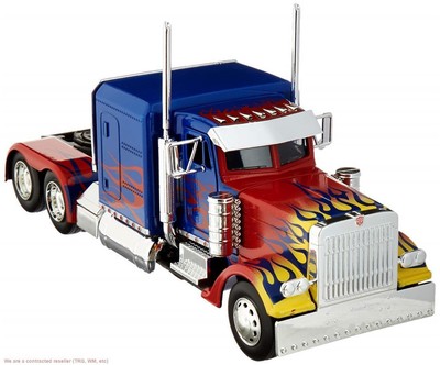 Hollywood Rides 1:24 Scale Transformers 1 Optimus Prime Big Rig Die-cast Vehicle