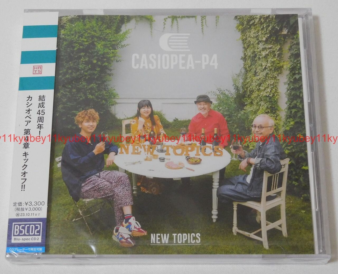 New CASIOPEA-P4 NEW TOPICS Blue-spec CD 2 Japan HUCD-10315