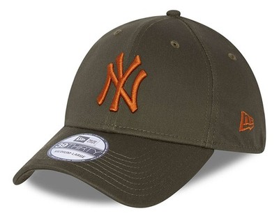 New Era - MLB New York Yankees League Essential 39Thirty Stretch Cap - Grün