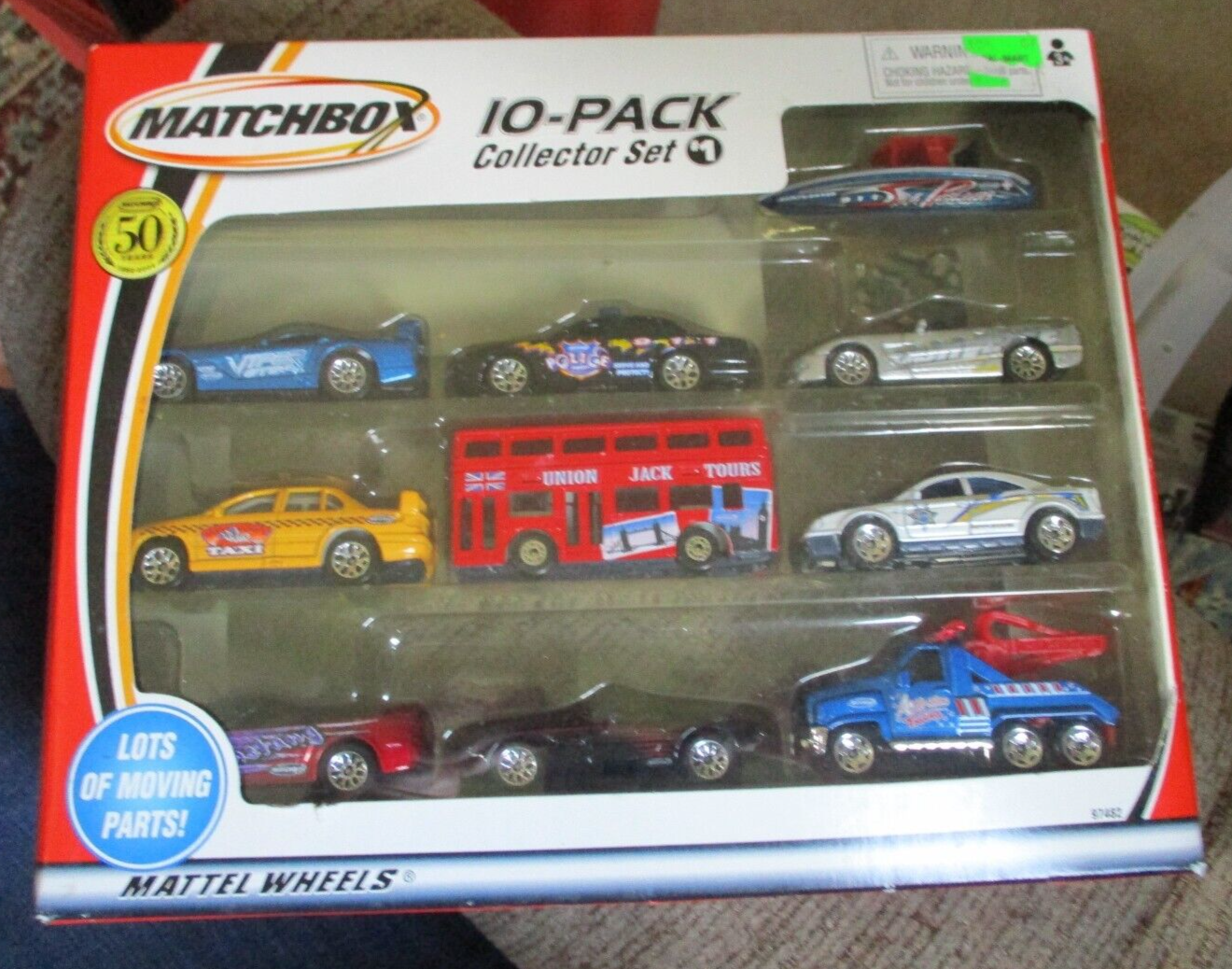 Matchbox 10-Pack ミニカーセット Amazon.com: MATCHBOX 10 Pack Assortment : Toys & Games