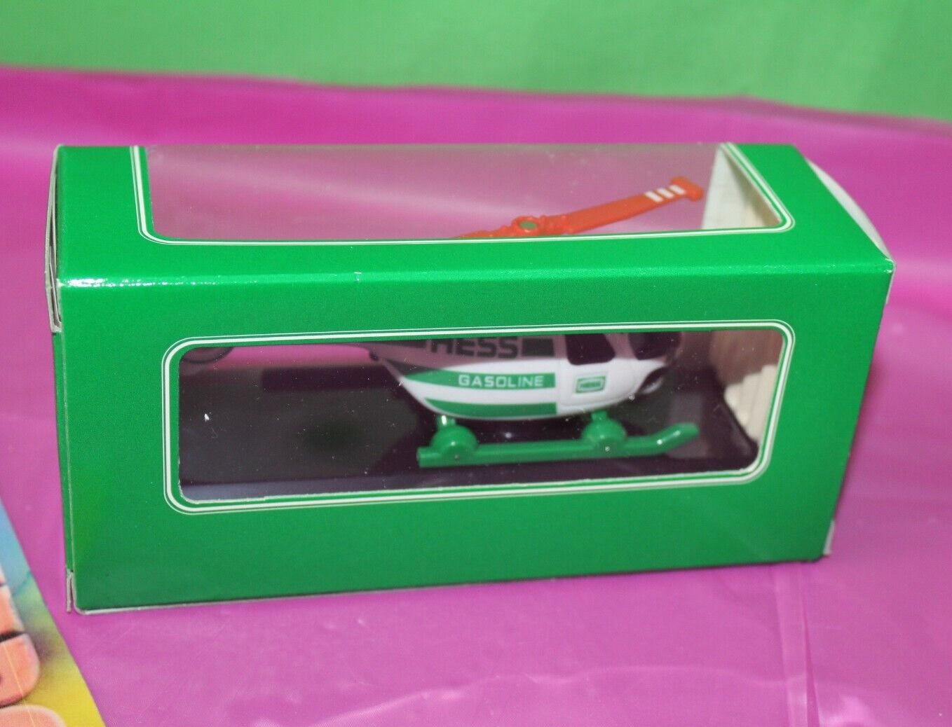 Hess 2005 Miniature Helicopter Holiday Toy Christmas Gift In Box