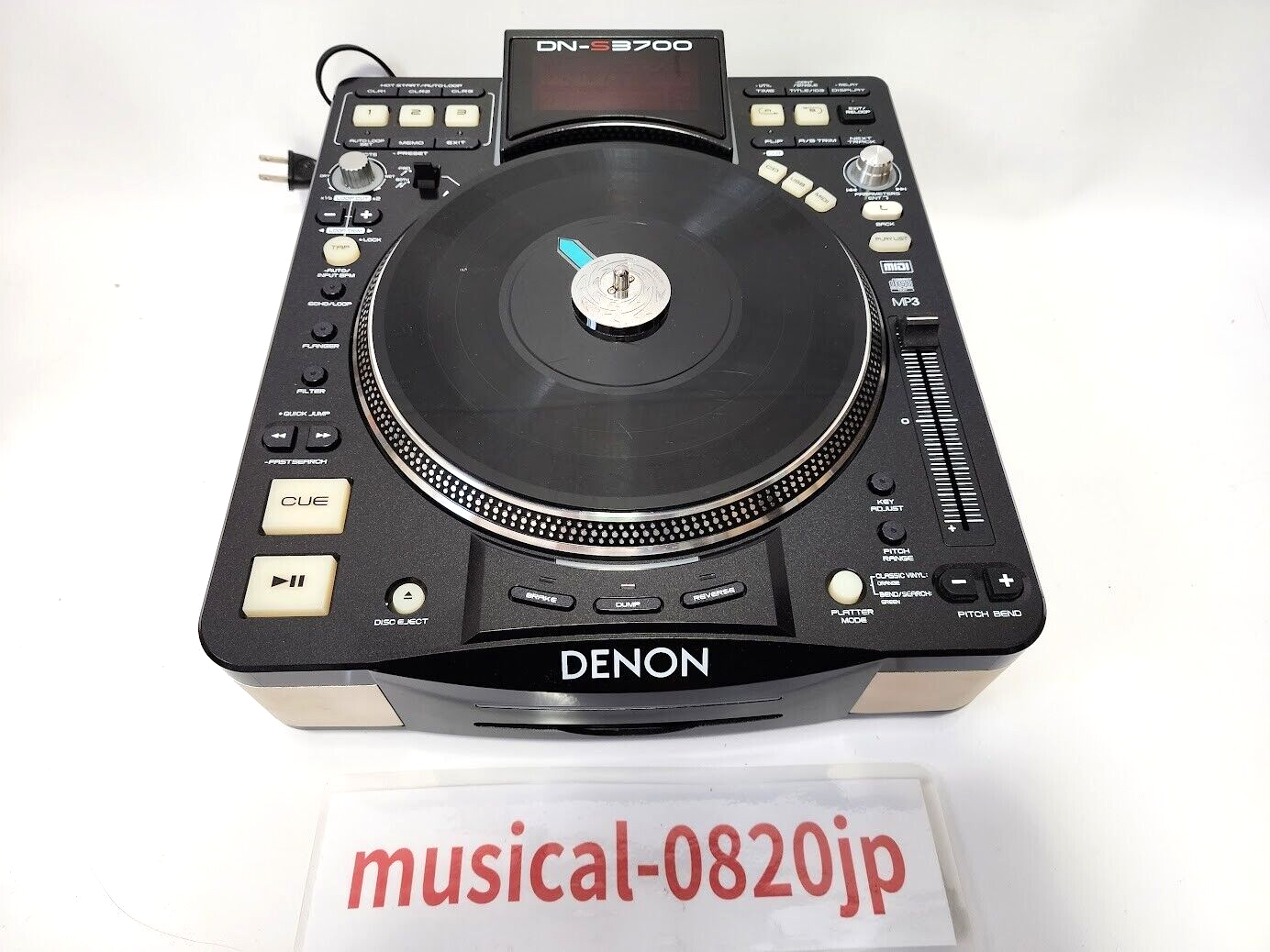 正規激安 Player CD and Media USB DN-S3700 Denon Deck DJ Motorized DJ機材
