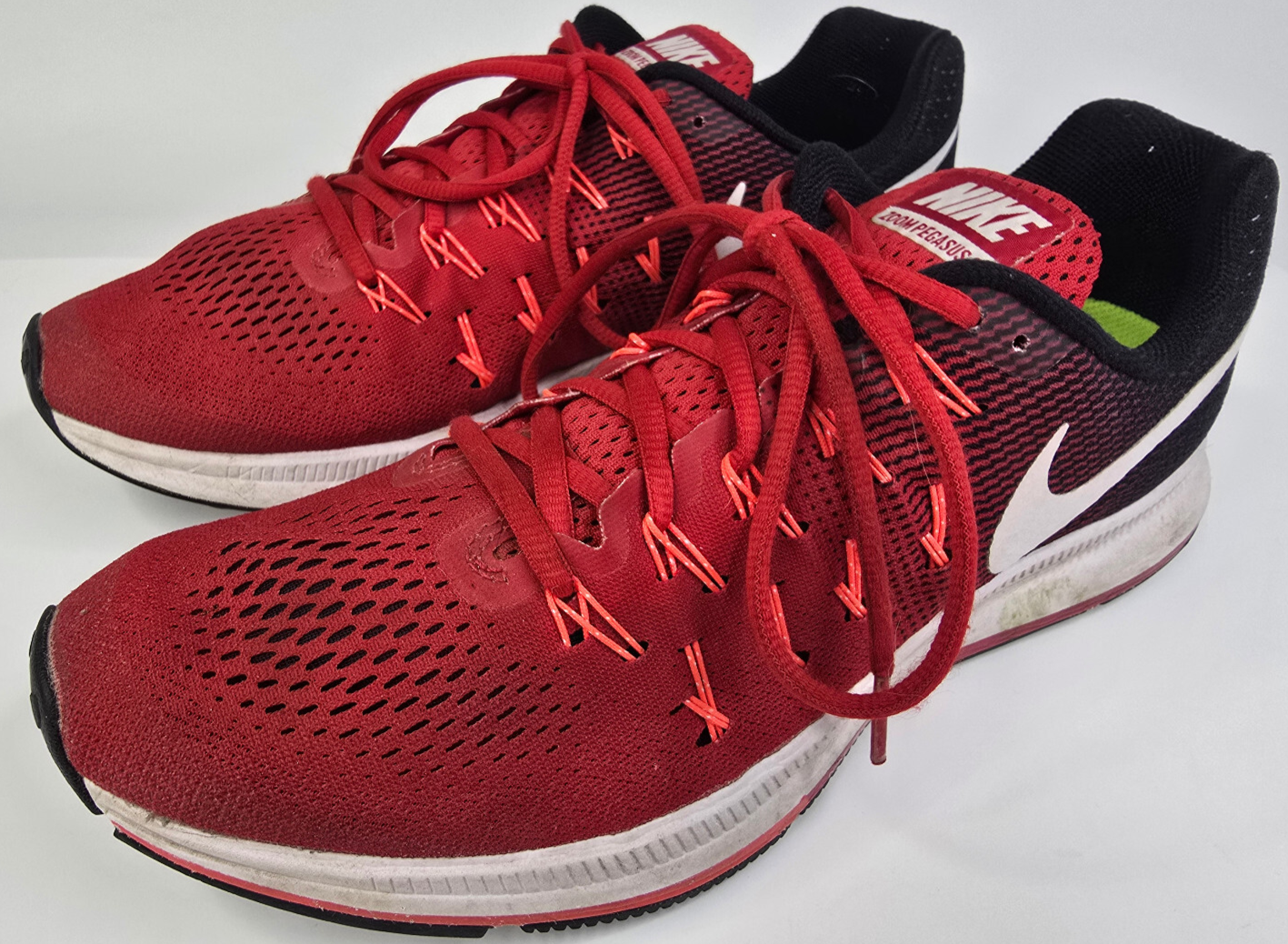 nike air zoom red and black