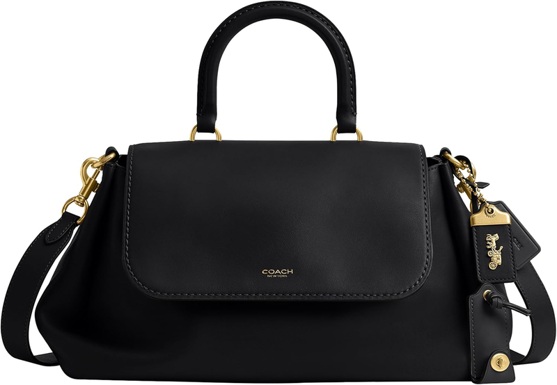 COACH womens Slouchy Rogue Top Handle Bag