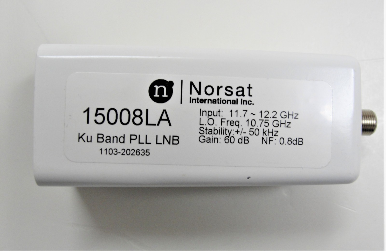 Norsat LNB 15008LA Ku-Band PLL LNB
